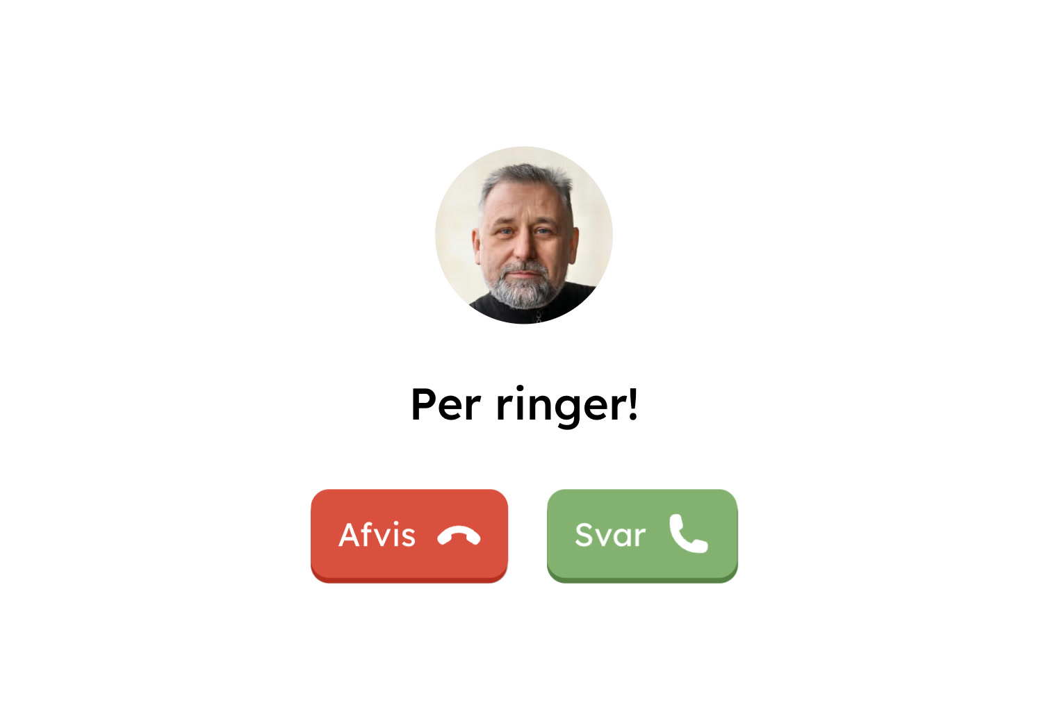 Innkommende samtale