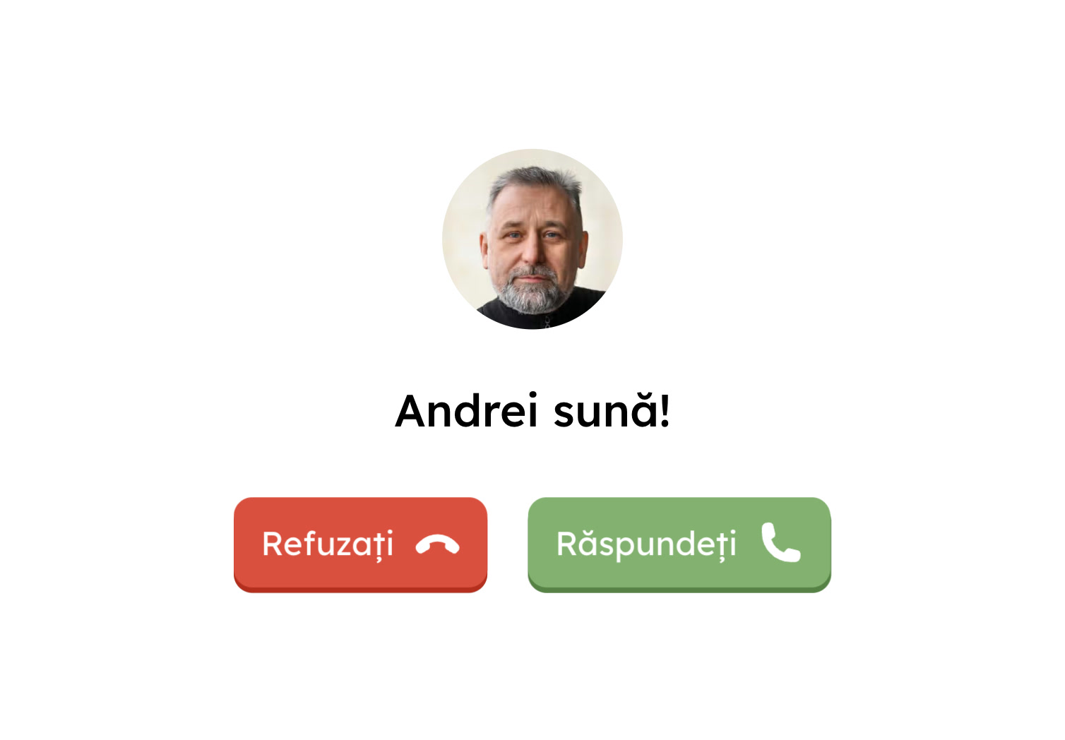 Apel primit