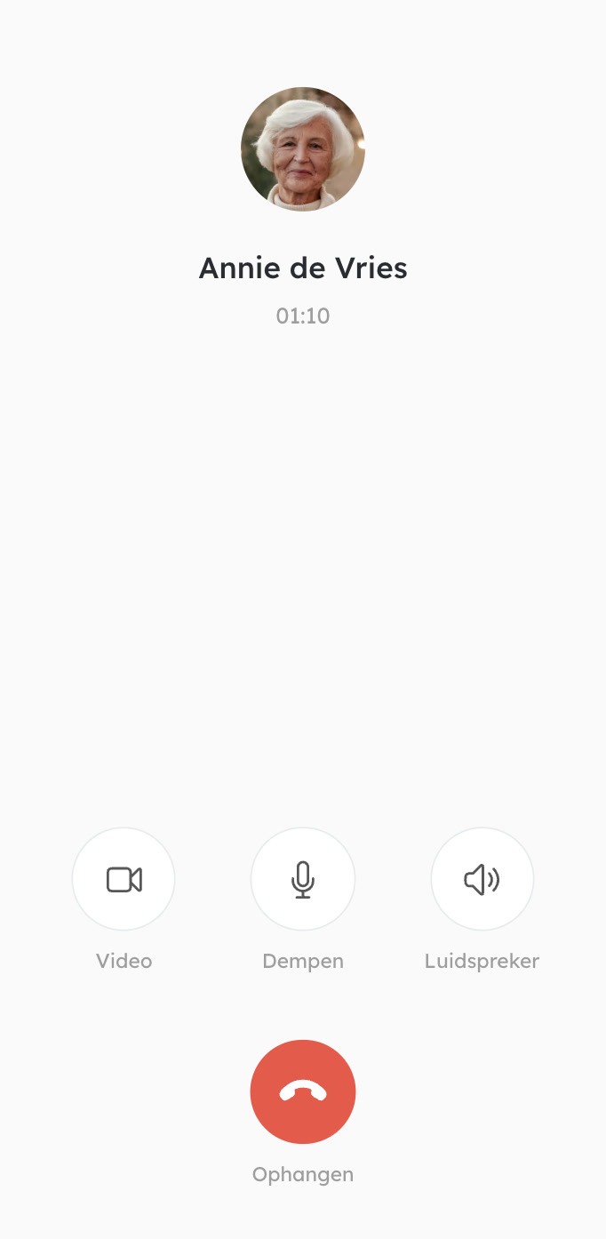 Audio-/videogesprekken voeren
