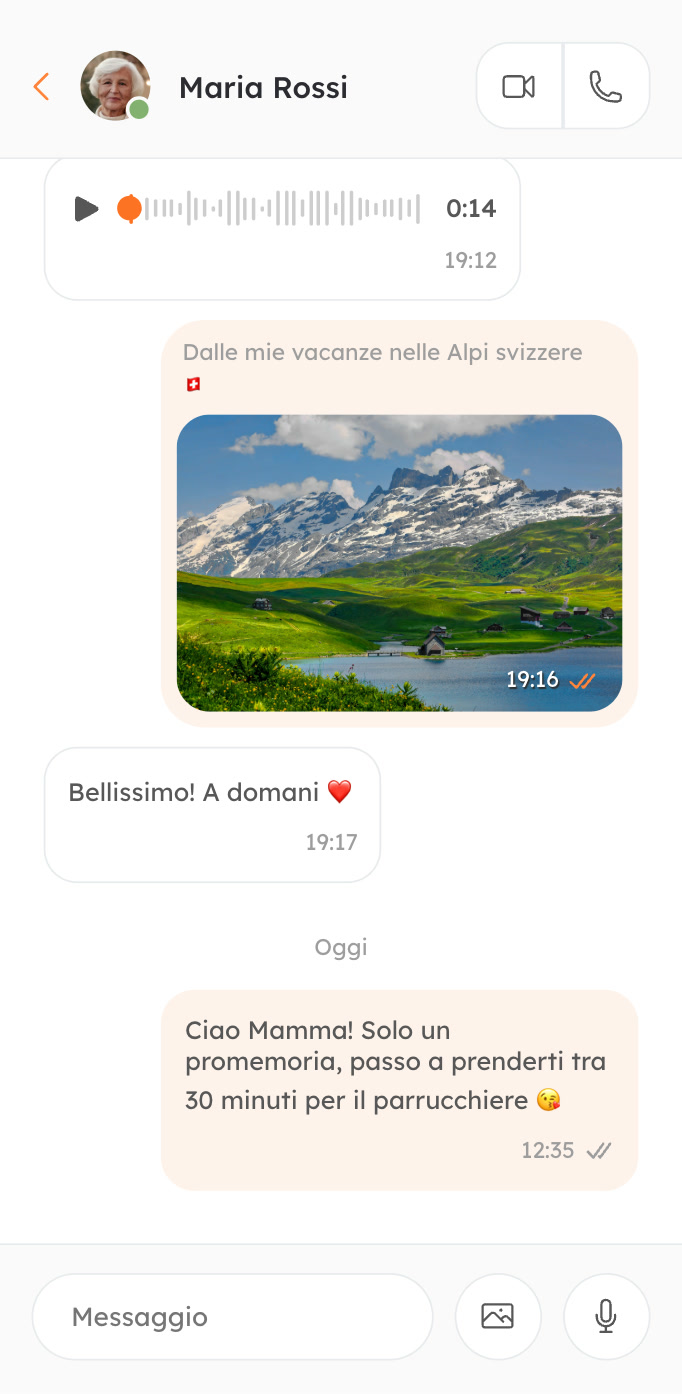 Invia messaggi