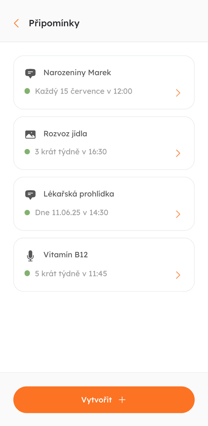 Nastavit připomínky