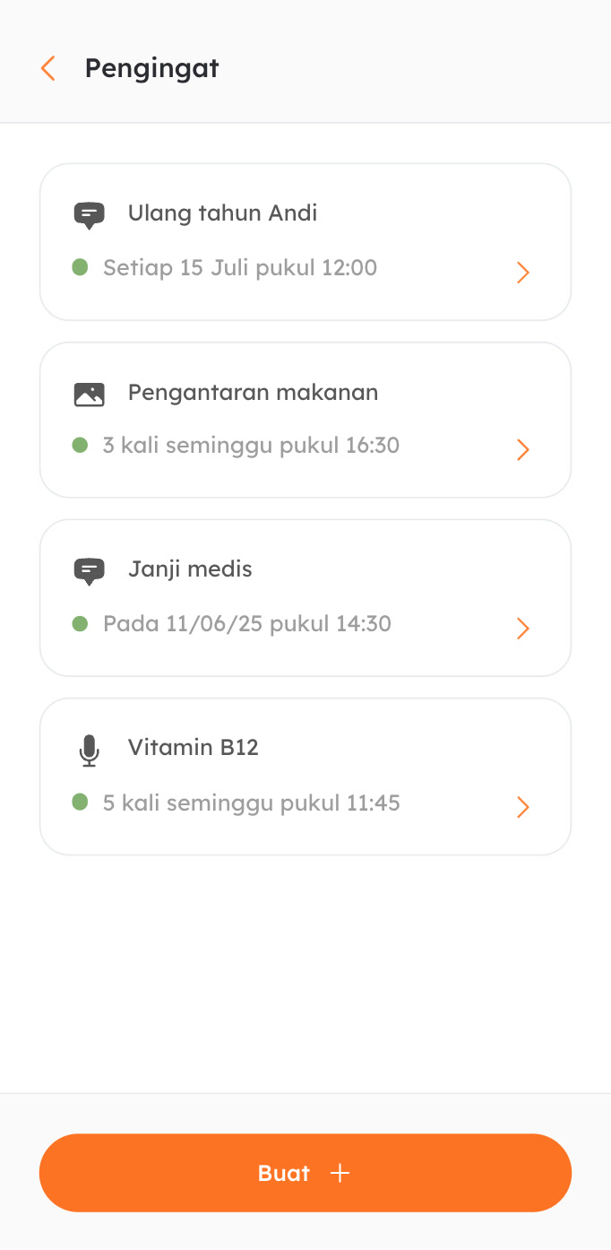 Atur pengingat